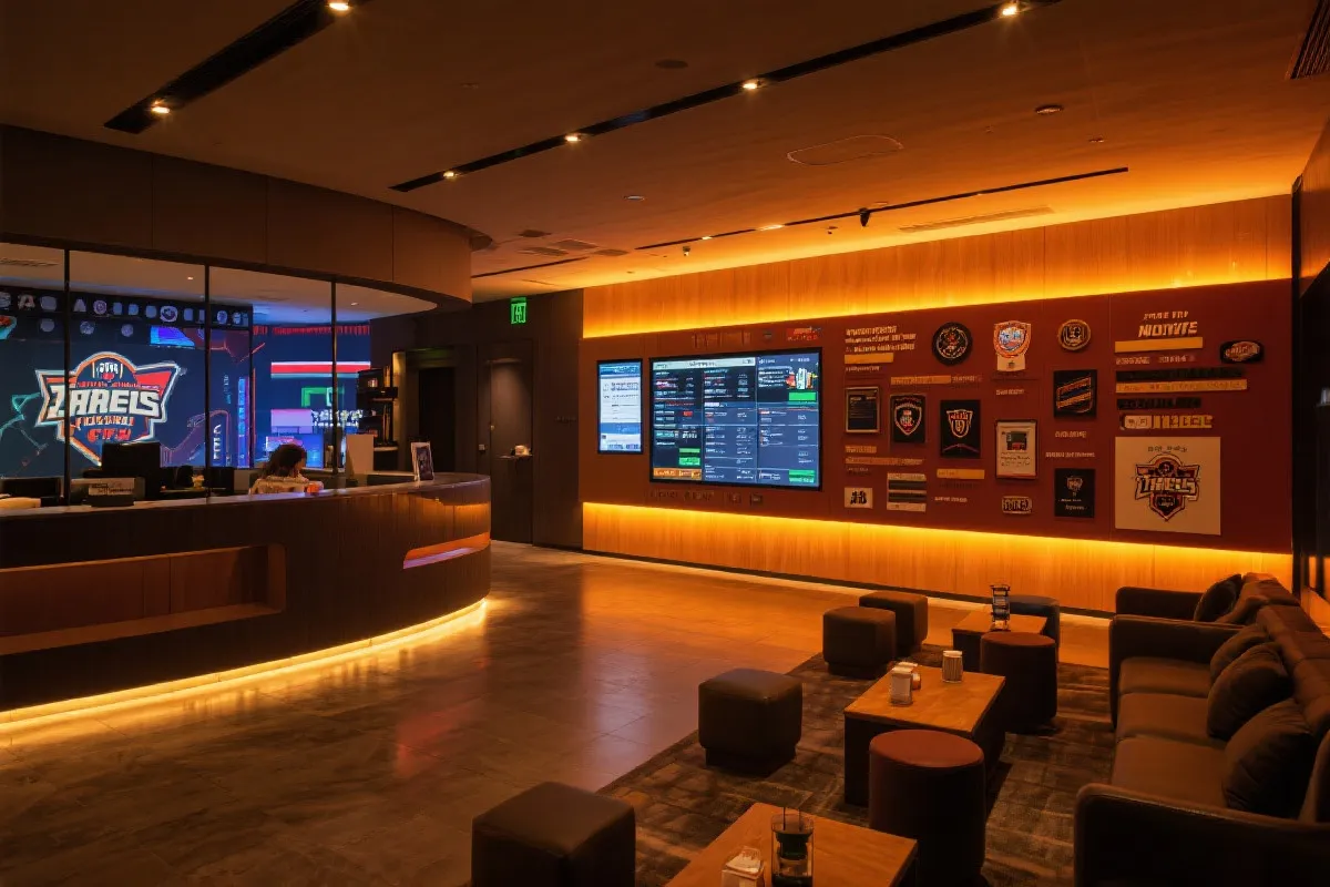 主题酒店与球迷活动空间的沉浸式场景